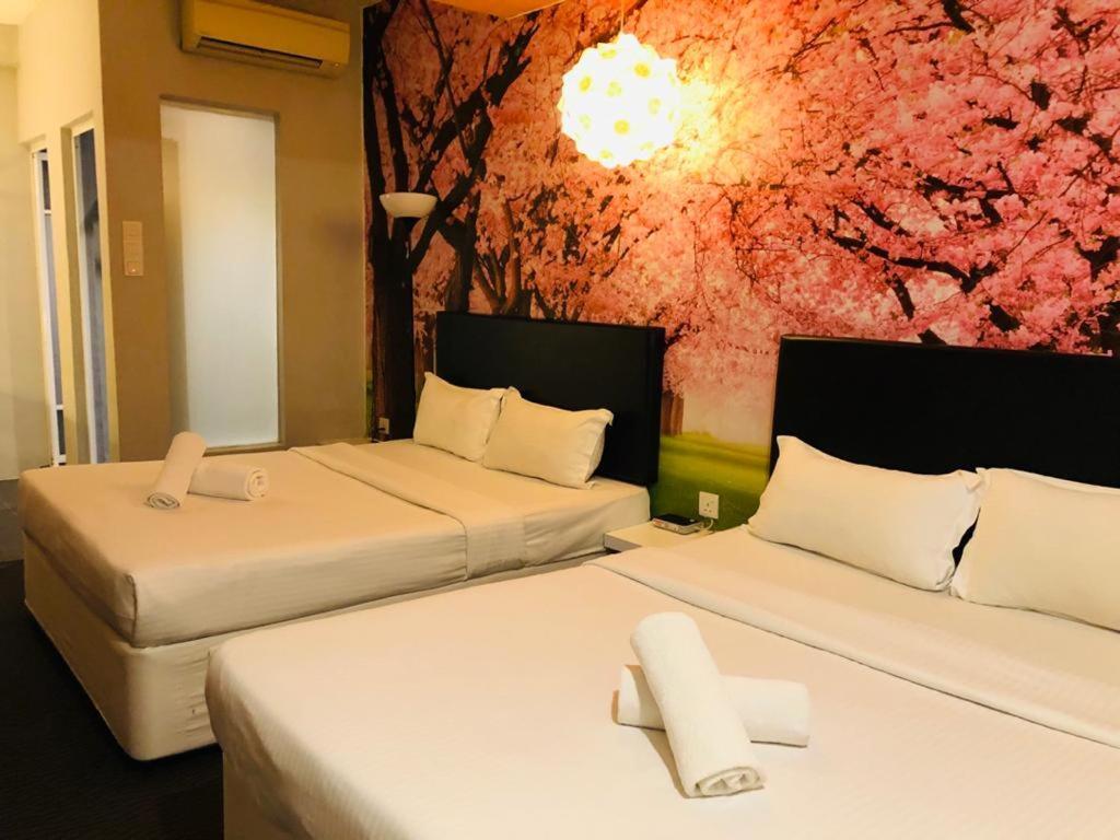 Hotel Zamburger Bliss Johor Bahru Bagian luar foto
